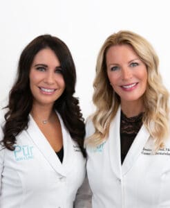 Denice and Kaitlin at Pur Skin Clinic